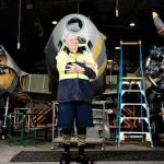 Long time volunteer Derek Olley