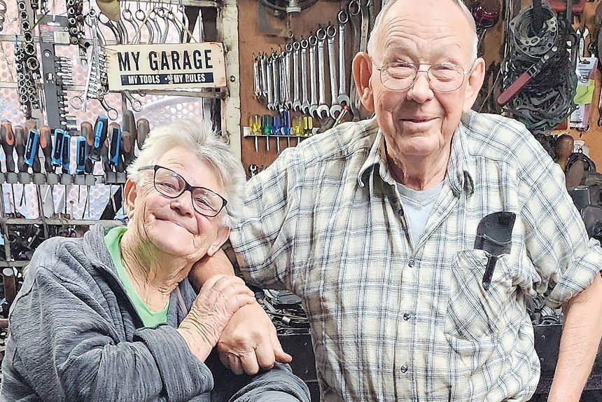 Rose and Kevin are still going strong in Ipswich after 60 eventful years of marriage.
