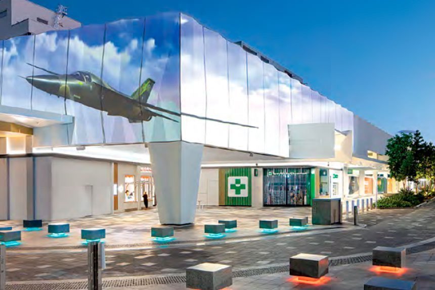 Lights and cars for CBD Mall