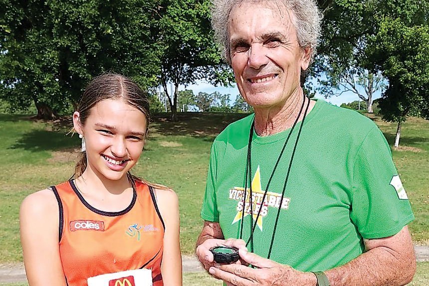 Mr Athletics is a good sport