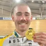 St Edmund’s old boy rider Byron Davies won the AusCycling National Elite Men’s Time Trial.