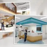 MODERN LOOK: Artist impressions of what the new hospital will look like when it opens hopefully in late 2025.