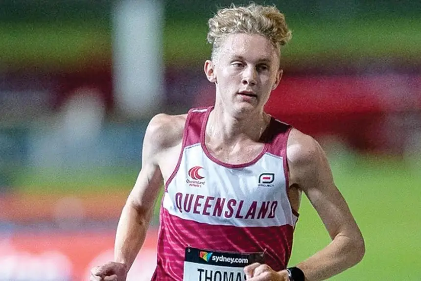Jude Thomas is one of the best middle distance runners in the country.