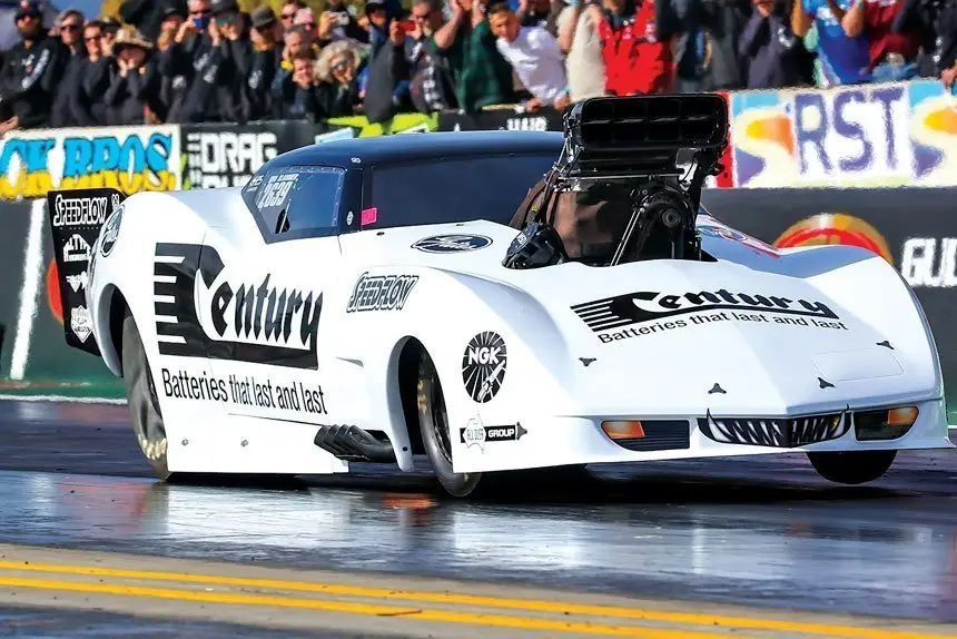 Ben Bray in his Pro Slammer