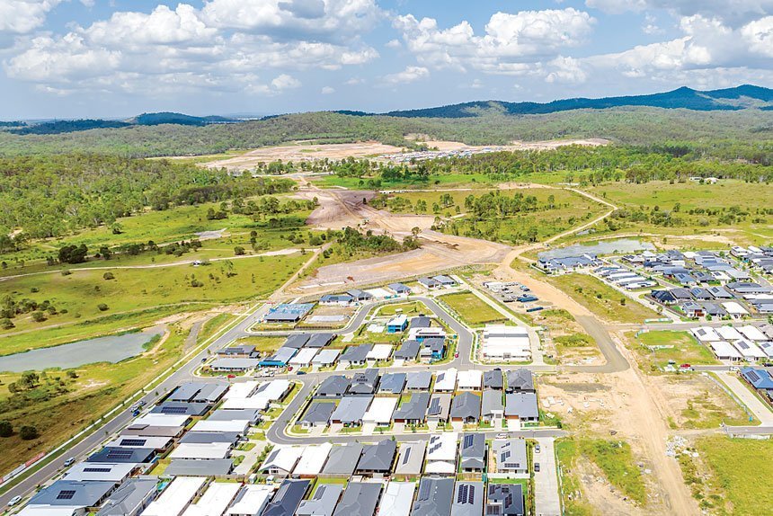 SECOND ACCESS ROAD: Initial clearing work has started at the Providence Estate to provide better access to the fast growing community..