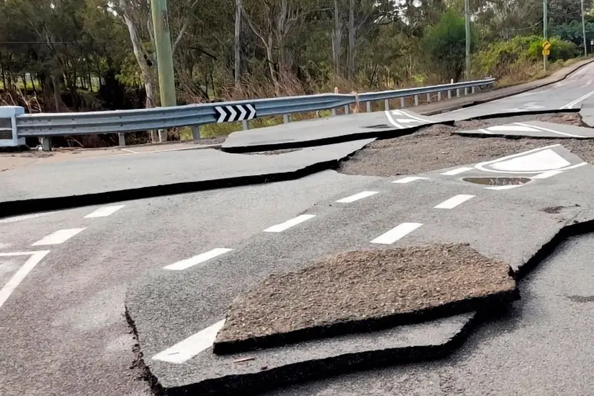 Roadworks roll on after floods