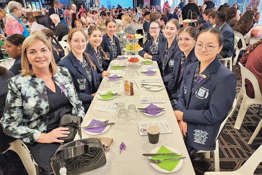 Schools show support