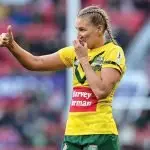 STADIUM MISSING: Ali Brigginshaw should have the opportunity to show her talents at home.