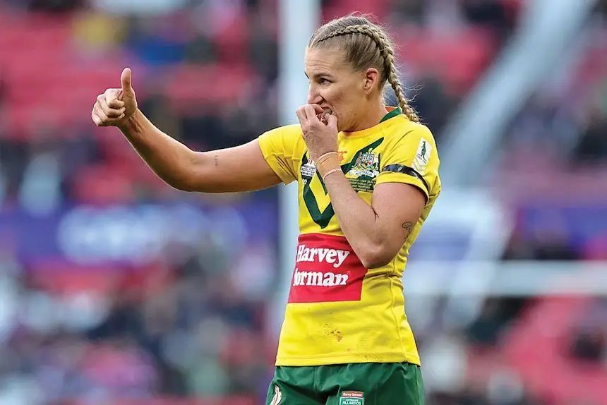 STADIUM MISSING: Ali Brigginshaw should have the opportunity to show her talents at home.