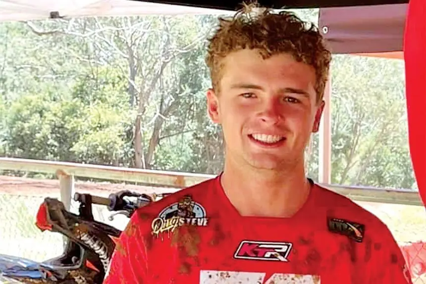 TRAGIC DEATH: Brayden Erbacher.