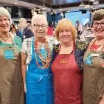 Eirys Jones, Rhonda Nola, Leanne Roberts and Janice Cumming.