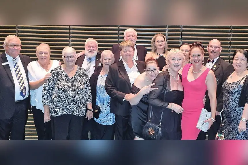 Staff from CSI Ipswich celebrating their finalists nomination at Club’s Qld 2023.