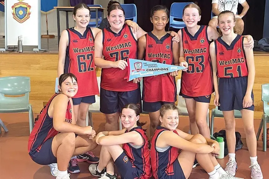 The school’s basketball sides have also been bringing home premiership flags.