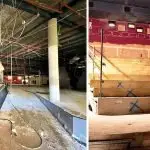 CINEMA FIT-OUT: Teams of workers are hurrying to finish the Hoyts Cinema fit-out as local businesses complain about the excessive noise of the project