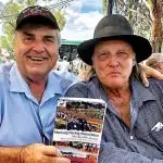 DEDICATED: David Pahlke (left) never stopped work during his 28 years service to his area.