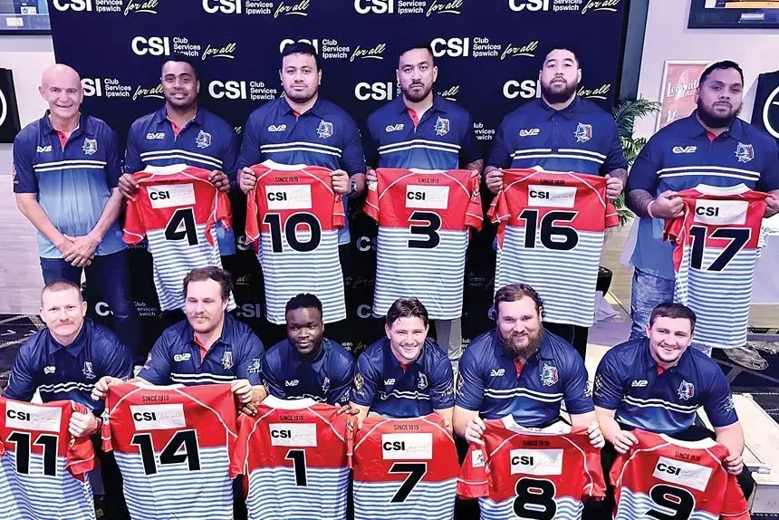 READY TO RUMBLE: The Swifts team at their recent season launch.