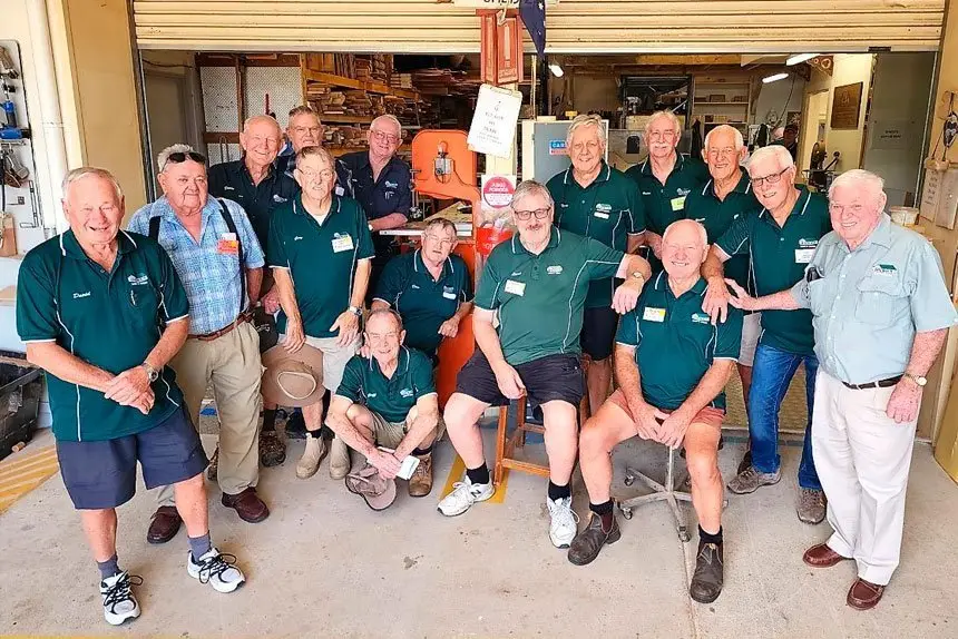 Men's Shed celebrates 10 years of friendship
