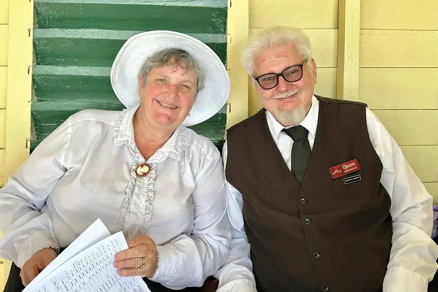 DEDICATED: The Shearers love supporting the Pioneer Steam Train project