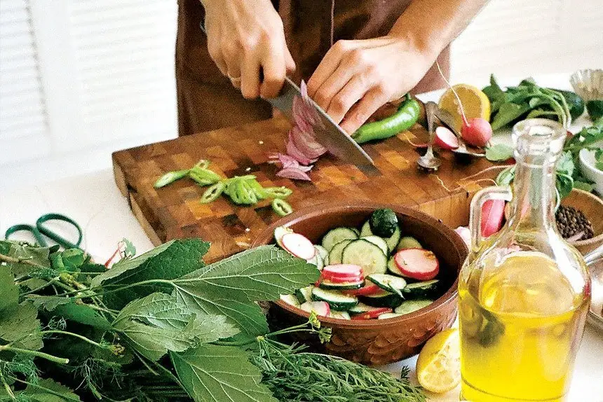 USE THE LEFT-OVERS: Don’t waste food cuttings, put them back into the soil.