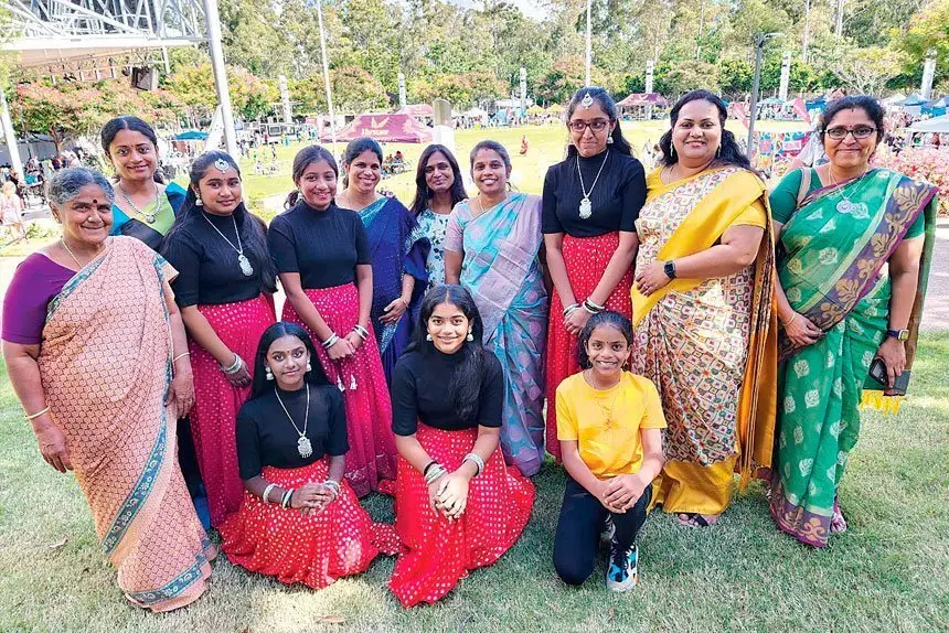 Golden Glam dancers were just one of the many groups that performed at the Springfield Multi-Cultural Festival.