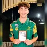 Jacko Walker recently made an Aussie Touch footy team.