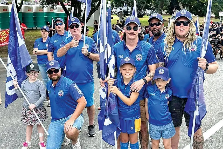 The annual Labour Day March in Ipswich saw one of the biggest turnouts in years with workers and families marching together