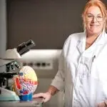 STROKE RESEARCH: University of Southern Queensland biomedical scientist and PhD student Tarynn Potter.