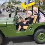 THANKS OLIVE: Ipswich showed its great respect to Olive Pugh who was joined by her daughter Robyn at the ANZAC Day parade.