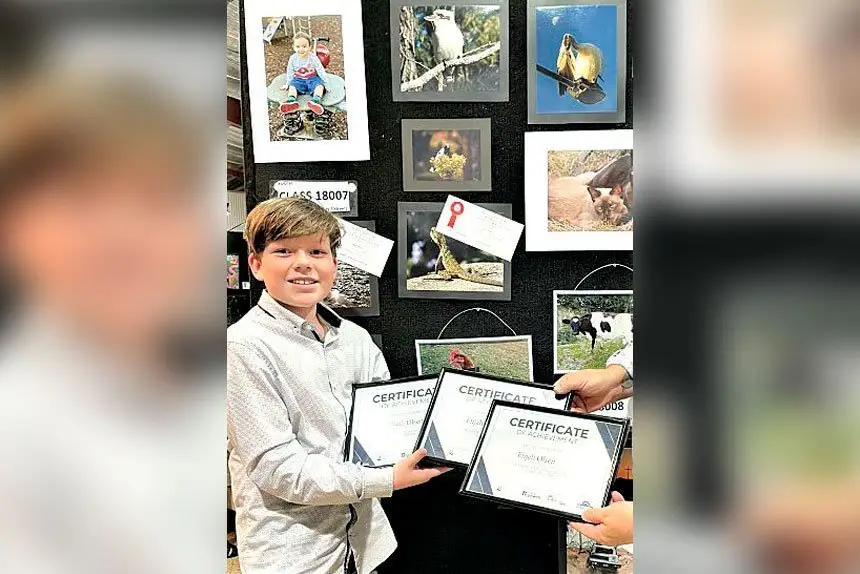 Youth Photography winner Elijah Olsen.