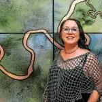 Artist Kylie Stevens is preparing on a major artwork for the new Mental Health Unit.