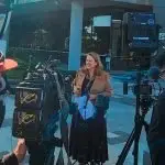 BUDGET SELL: Mayor Harding fronts the press to promote the latest budget.