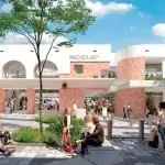 NEW LOOK: An artist impression of how the Venue building will blend in with the current Mall.