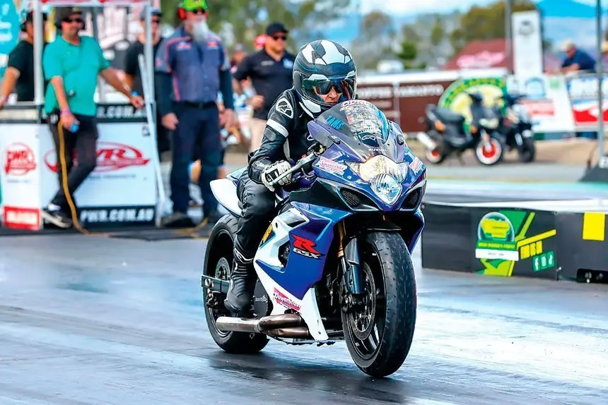 POWER ON: A brilliant start secured Tammy her first Winternationals trophy. PHOTO: DAVID REID.