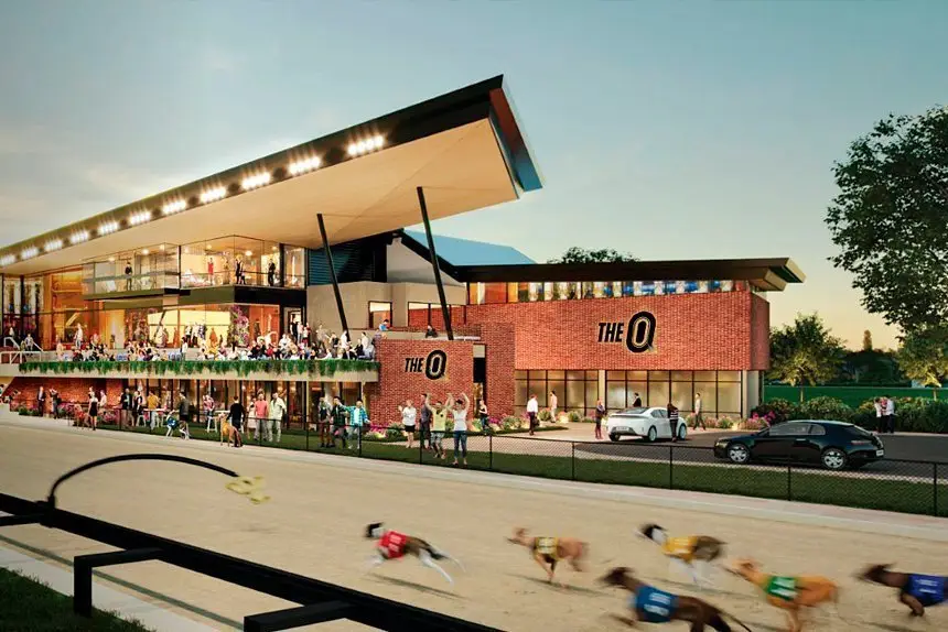 STATE OF THE ART: The Q greyhound centre will shine a spotlight on Ipswich and will bring millions in benefits to the city. It will also host the $1m Brisbane Cup.