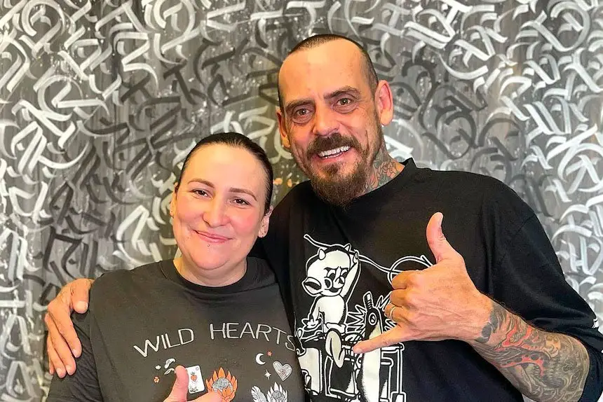 Nailz and Ang from Compass Tattoos