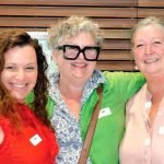 Erin, Jodi and Sharon enjoying the Summit.