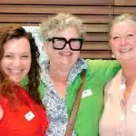 Erin, Jodi and Sharon enjoying the Summit.