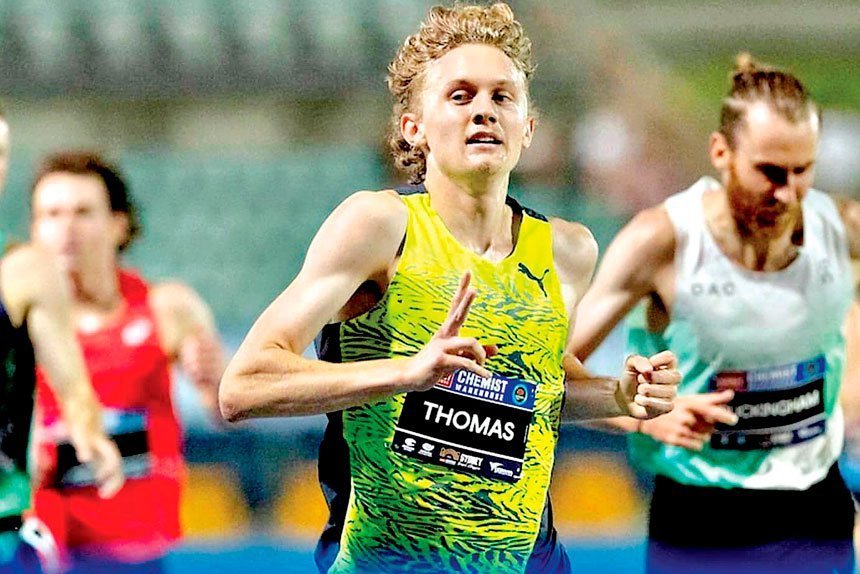 Jude Thomas is another of our local champions.