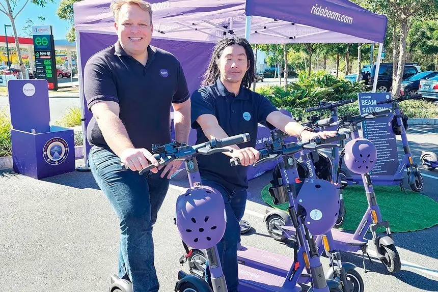 Scooters roll outin Springfield