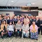 TOGETHER: The Jaghu team was joined by Elders and WMH represenatives at the Bremer clinic to celebrate the launch of the antenatal services.