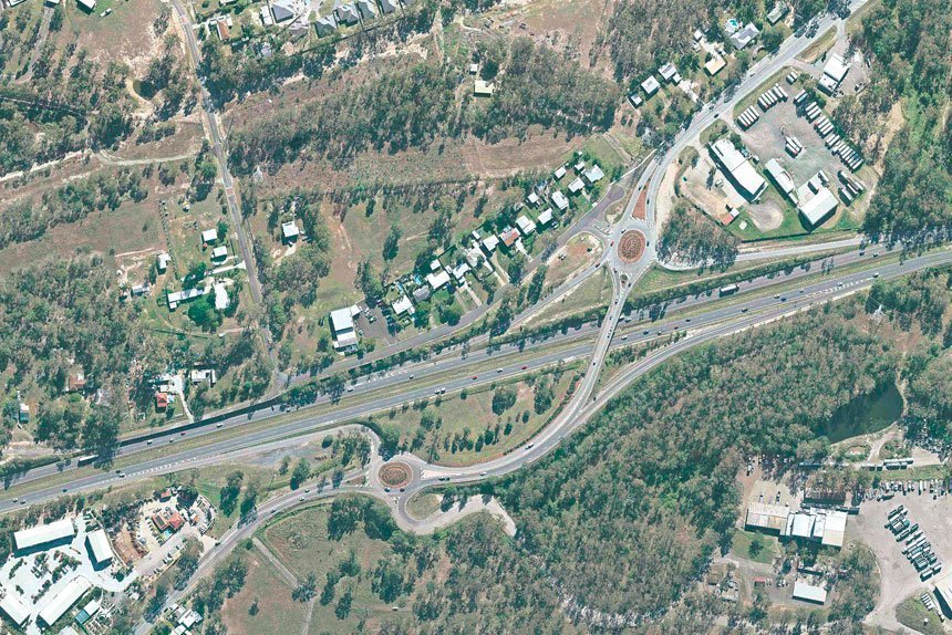 UPGRADE COMING: An improved connection is planned for the Warrego Highway-Mount Crosby interchange.