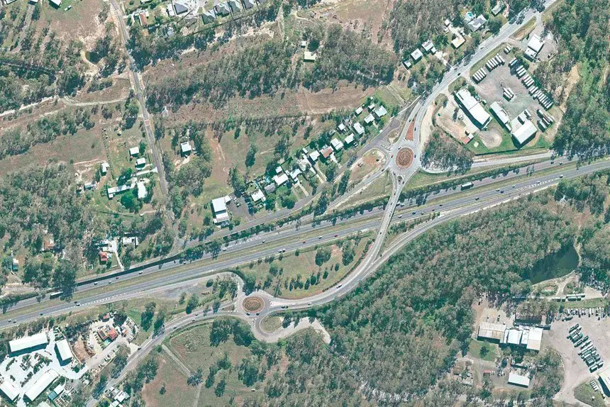 UPGRADE COMING: An improved connection is planned for the Warrego Highway-Mount Crosby interchange.