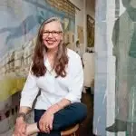 Artist Deborah Baronas from Rhode Island, USA