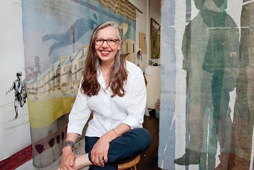 Artist Deborah Baronas from Rhode Island, USA