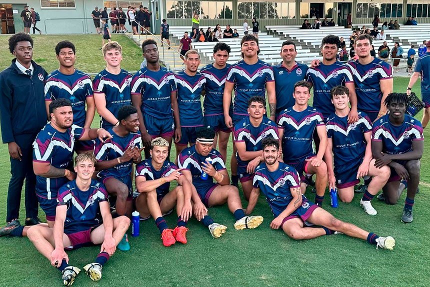 The victorious Ipswich High Open Reserve Grade team.