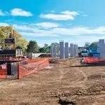 ON THE WAY: The Basin Pocket Project which will see 40 homes built.