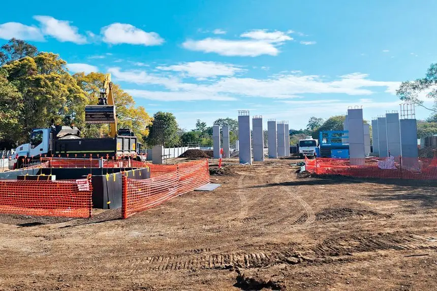 ON THE WAY: The Basin Pocket Project which will see 40 homes built.