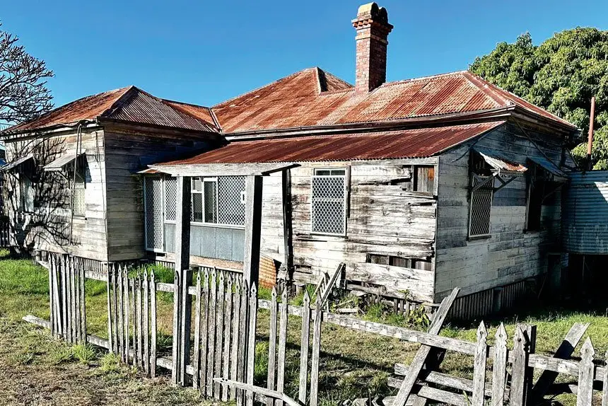 SAVED: Howard Spall’s old home has been saved from demolition and instead will be restored over the coming months.