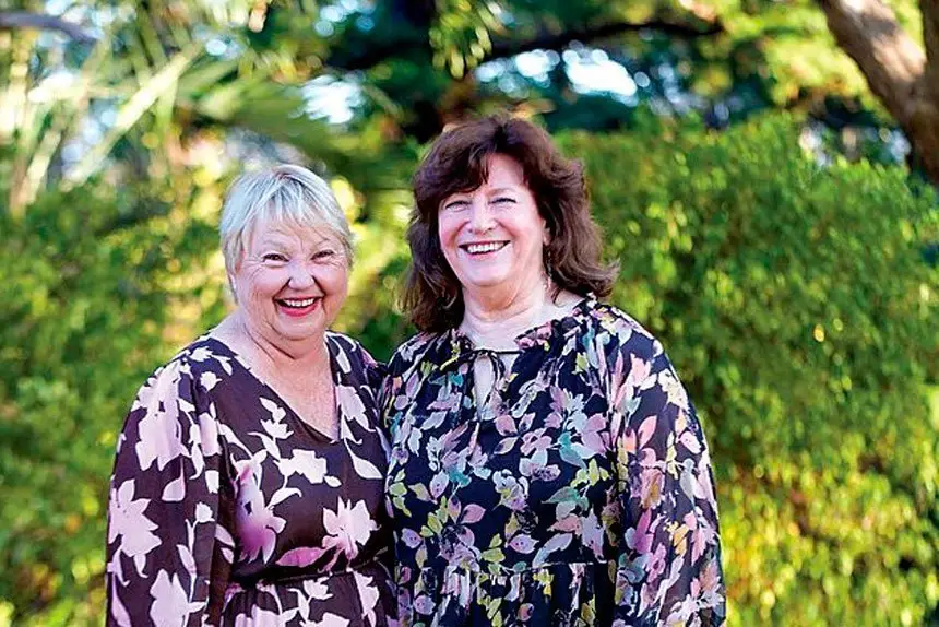 Judy Jorgensen and Desiree McDonald.