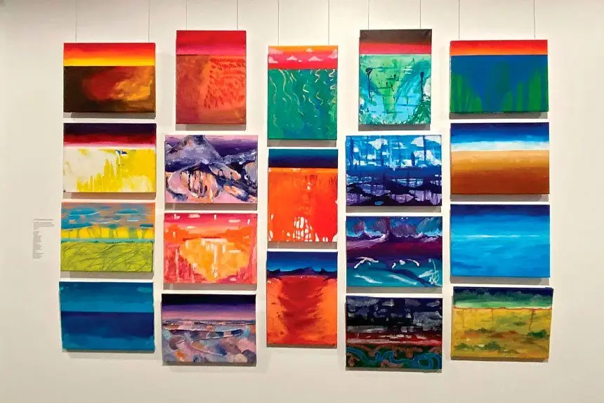 EXHIBITION: Artwork on display at the “Togetherness” Art Exhibition at Lockyer Valley Art Gallery.